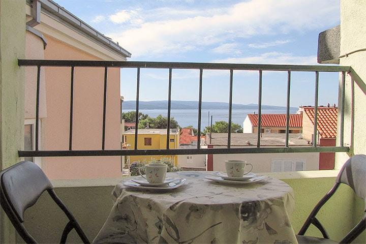 Apartmani Darinka Baška Voda Eksteriør bilde